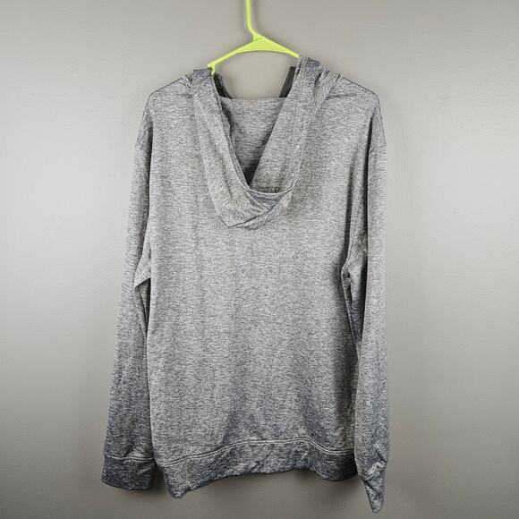 Hickey Freeman New York Gray 1/4 Zip Lightweight Pullover Size Large - Picture 2 of 8